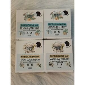 Power Stick for Her Moisturizing Bar Soap 4 Pack Brazilian Mist Vanilla Dream